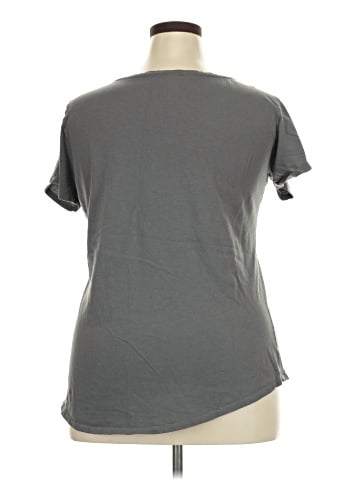 New York & Company Short Sleeve T-Shirt (view 2)