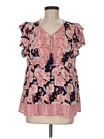 Knox Rose Short Sleeve Blouse (view 1)