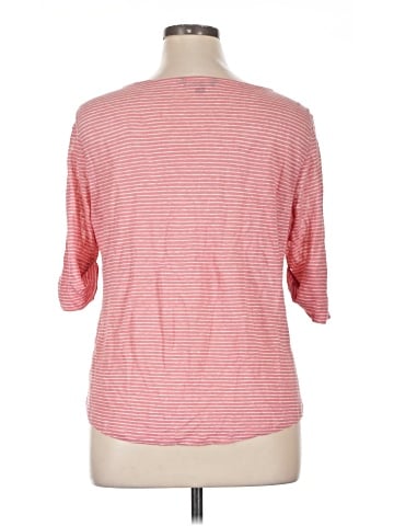Lauren by Ralph Lauren 3/4 Sleeve T-Shirt (view 2)