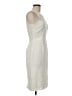 BCBGMAXAZRIA 100% Nylon Chevron-herringbone Animal Print Leopard Print Stripes Zebra Print Ivory Cocktail Dress Size 6 - photo 4