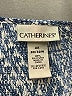 Catherines 100% Polyester Blue 3/4 Sleeve Blouse Size 4X - photo 7