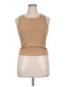 Prettygarden Tan Sleeveless T-Shirt Size XL - photo 1