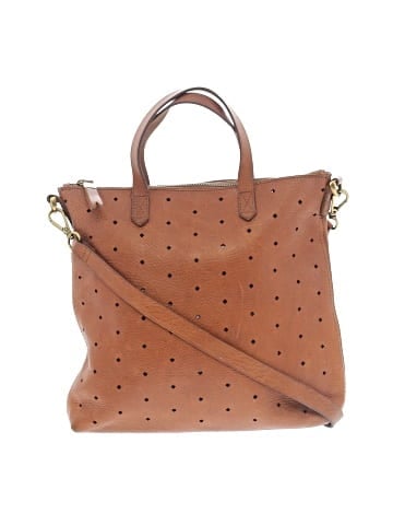 Madewell Leather Satchel (view 1)