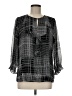 Karl Lagerfeld Paris 100% Polyester Black Long Sleeve Blouse Size M - photo 1