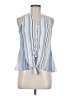 Assorted Brands Blue Sleeveless Blouse Size M - photo 1