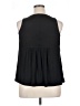 a.n.a. A New Approach 100% Polyester Black Sleeveless Blouse Size XL (petite) - photo 2