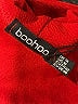 Boohoo Red Sleeveless Blouse Size 10 - photo 7