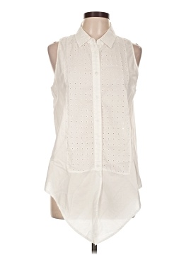 Equipment Sleeveless Button-Down Shirt (view 1)