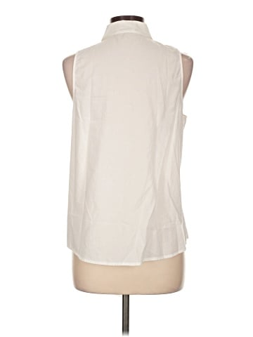 Equipment Sleeveless Button-Down Shirt (view 2)