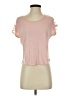 Elodie 100% Rayon Pink Short Sleeve Top Size S - photo 1