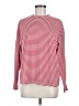 Shein Stripes Red Long Sleeve Turtleneck Size 6 - photo 1