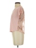 Elodie 100% Rayon Pink Short Sleeve Top Size S - photo 5