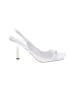 Lulus White Sandals Size 8 - photo 1