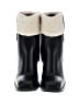 Lulus Black Rain Boots Size EU 39 - photo 2