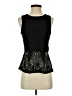 Love Tree Black Sleeveless Blouse Size S - photo 1