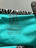Title Nine Chevron-herringbone Teal Swimsuit Bottoms Size L - photo 4