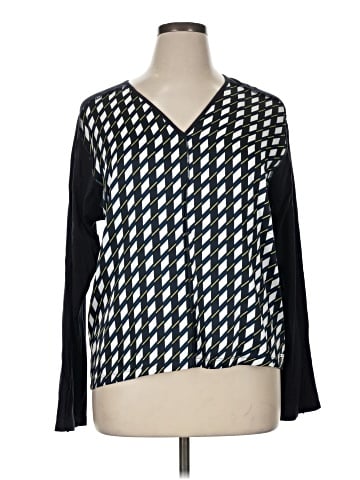 DKNY Long Sleeve Blouse (view 1)