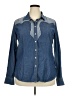 Ariat 100% Cotton Blue Long Sleeve Button-Down Shirt Size XXL - photo 1