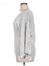 St. John Collection Silver 3/4 Sleeve Blouse Size XL - photo 5