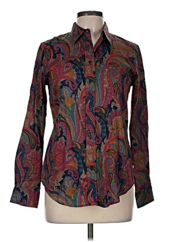 Lauren by Ralph Lauren Long Sleeve Blouse (view 1)