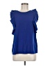 Juicy Couture 100% Polyester Blue Sleeveless Blouse Size M - photo 1