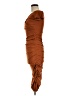 Unbranded Solid Brown Cocktail Dress Size M - photo 5