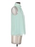 Halogen 100% Polyester Green Sleeveless Blouse Size XXS - photo 4