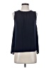 Ann Taylor Blue Sleeveless Blouse Size XS - photo 1
