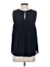 Ann Taylor Blue Sleeveless Blouse Size XS - photo 2