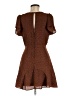 Blue Rain 100% Polyester Animal Print Brown Casual Dress Size M - photo 2