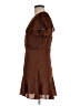 Blue Rain 100% Polyester Animal Print Brown Casual Dress Size M - photo 5