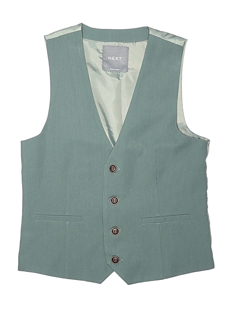 Pre-owned Next Kids' Vest In Teal