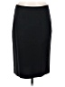 Theory Solid Black Wool Skirt Size 6 - photo 1