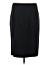 Theory Solid Black Wool Skirt Size 6 - photo 2