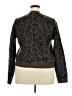 Shoedazzle Animal Print Brown Cardigan Size XXL - photo 2