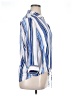 Chico's 100% Polyester Stripes Blue 3/4 Sleeve Blouse Size XL (3) - photo 4