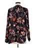 Democracy 100% Rayon Black Long Sleeve Blouse Size M - photo 2