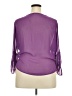 Honey Punch Purple 3/4 Sleeve Blouse Size 2X (estimated) - photo 2