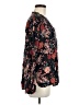 Democracy 100% Rayon Black Long Sleeve Blouse Size M - photo 4