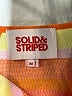 Solid & Striped Stripes Orange Casual Dress Size M - photo 7