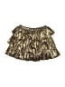 Crewcuts 100% Polyester Metallic Gold Skirt Size 8 - 9 - photo 2