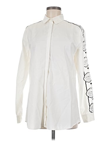 Anne Fontaine Long Sleeve Blouse (view 1)