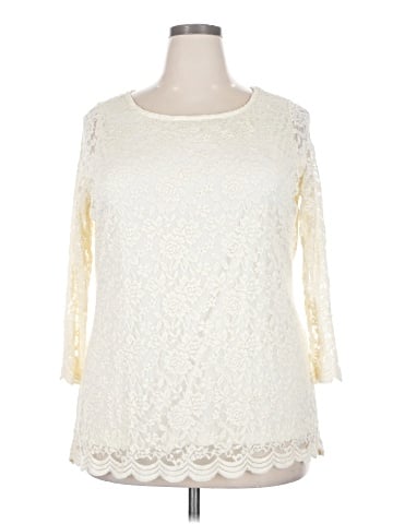 Roaman's 3/4 Sleeve T-Shirt (view 1)