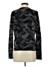 Aqua 100% Cashmere Camo Black Gray Cashmere Pullover Sweater Size XS - photo 2