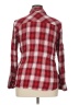 Gap Plaid Red Long Sleeve Button-Down Shirt Size XL - photo 2