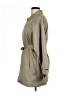 ExOfficio 100% Polyester Green Tan Trenchcoat Size L - photo 5