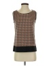 Ann Taylor Brown Sleeveless Top Size S - photo 1