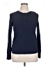 L.L.Bean Blue Long Sleeve Henley Size XL - photo 1