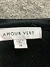 Amour Vert Black Short Sleeve Henley Size M - photo 7