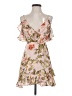 Majorelle Floral Tan Cocktail Dress Size S - photo 1